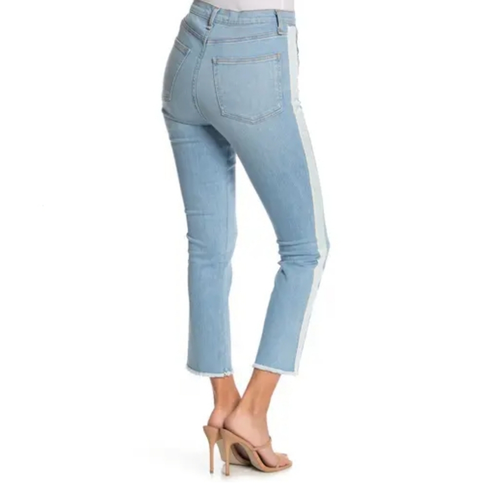 Veronica Beard Carly Kick Flare Jeans Size 29 Light Wash Blue - Picture 10 of 10